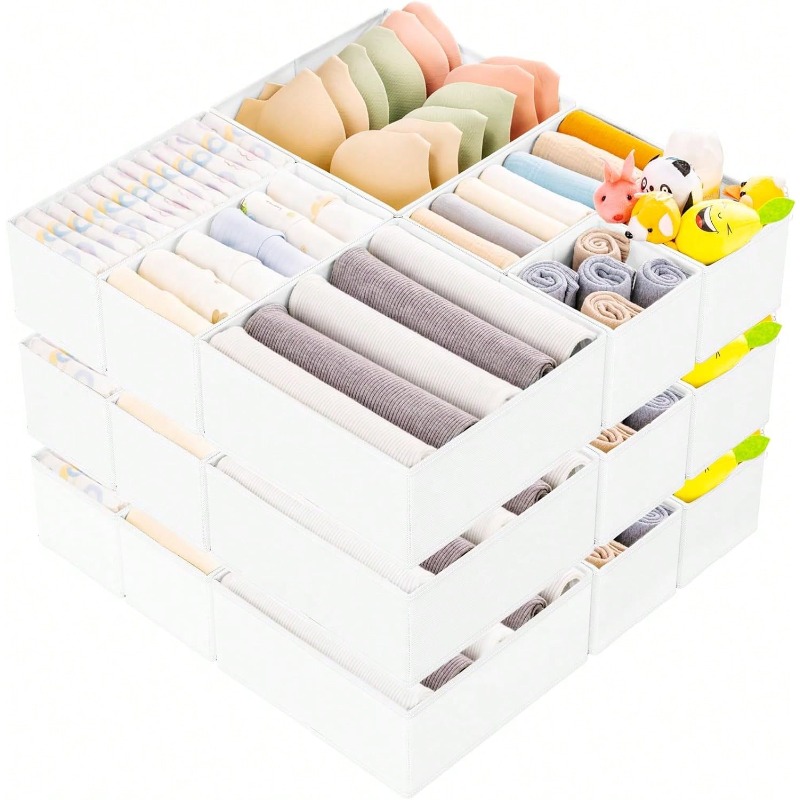 Baby Nursery Drawers - 15PCS Organizer Laci Pakaian - Organizer