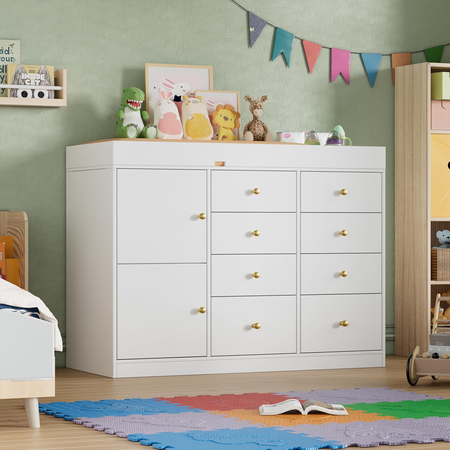 Baby Nursery Drawers - Meja Ganti Popok Bayi, Lemari Bayi