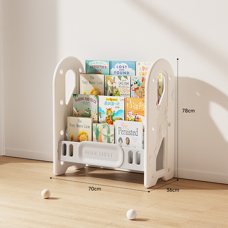 Baby Nursery Bookshelf - Rak Penyimpanan Mainan Anak, Organizer Rak