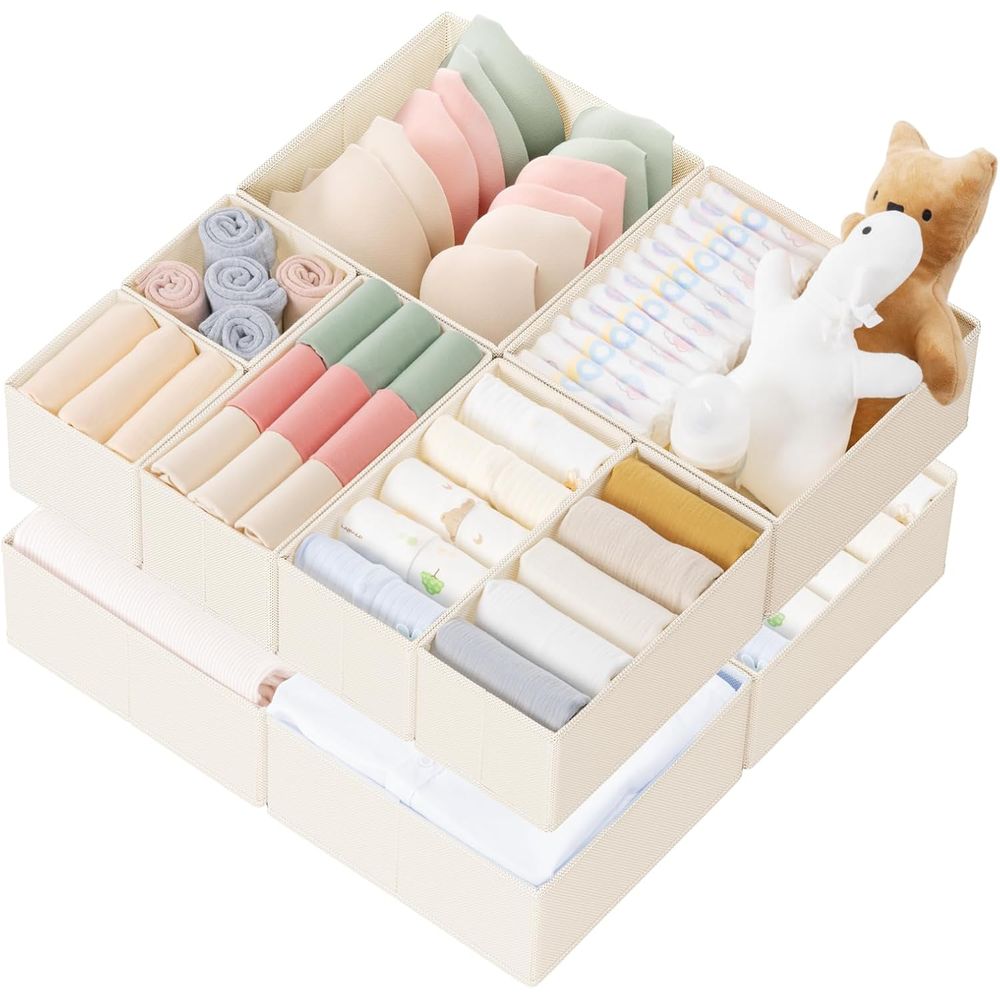 Baby Nursery Drawers - 10 Paket Organizer Laci untuk Pakaian