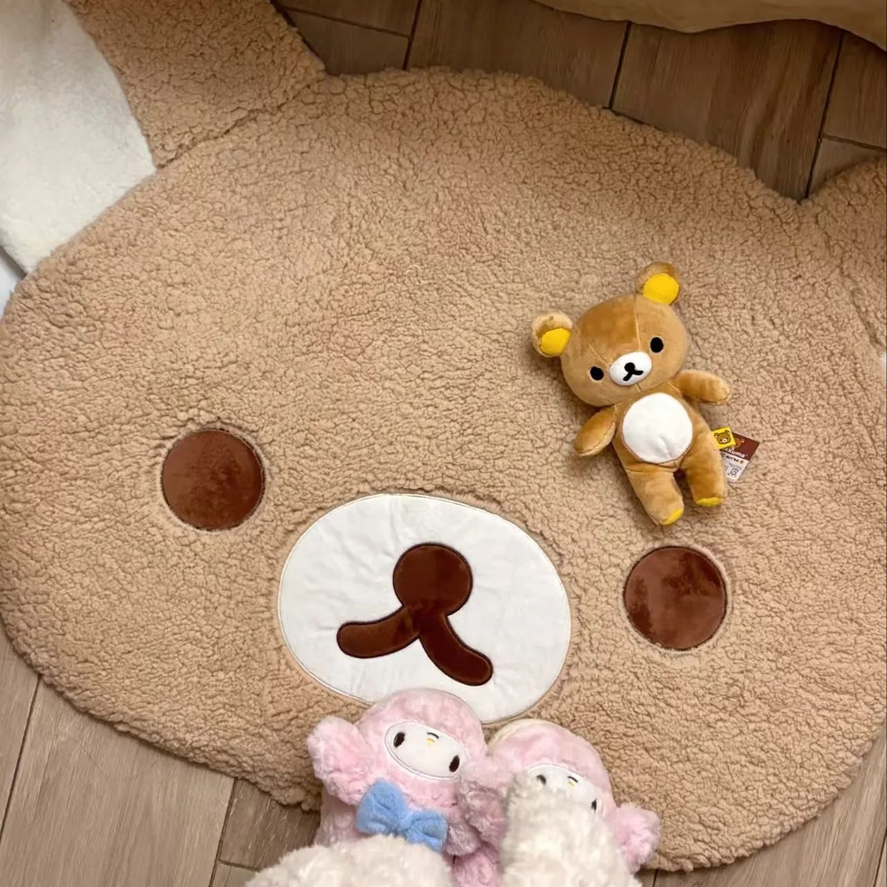 Baby Nursery Rug - Karpet Mewah Rilakkumas Kartun Kawaii Korilakkuma