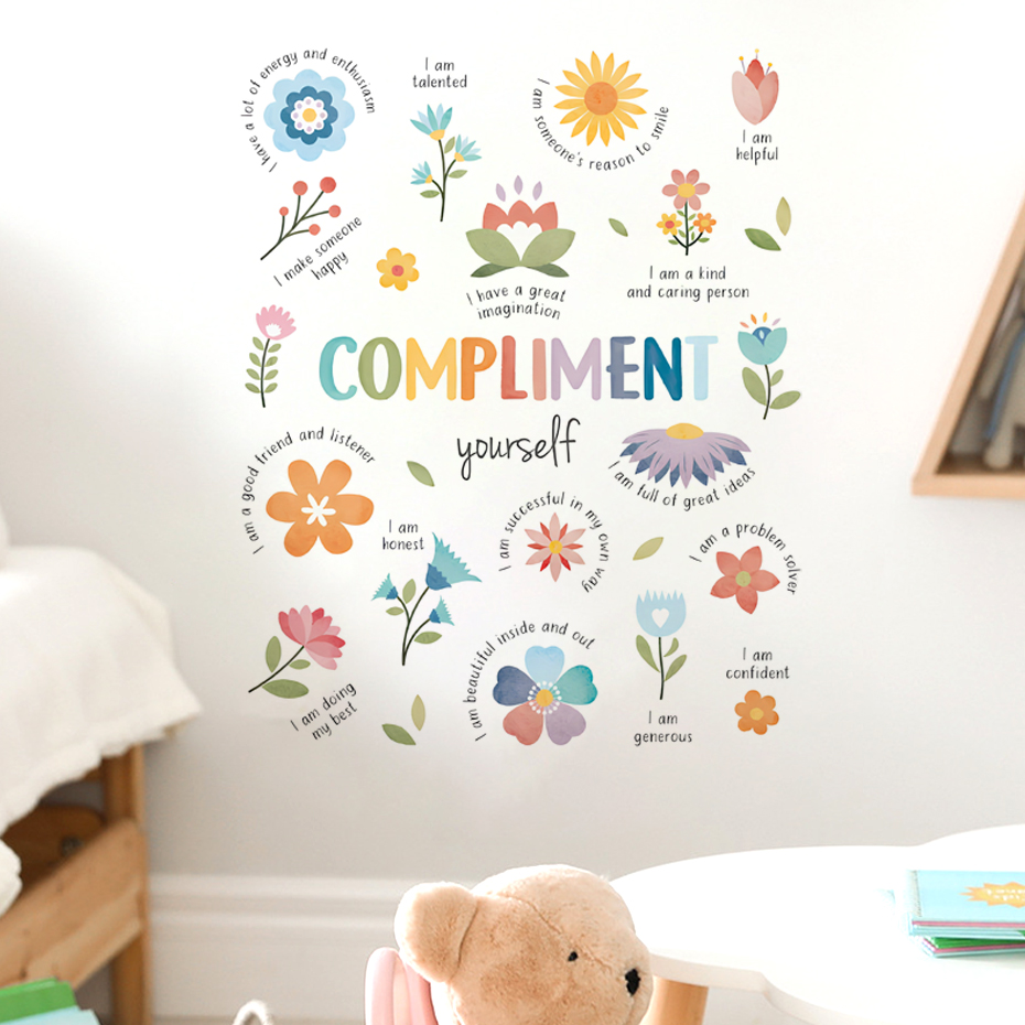 Baby Nursery Quotes - Stiker Dinding Cat Air Kutipan Inspirasional
