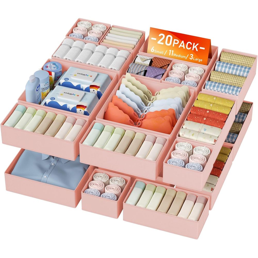 Baby Nursery Drawers - Organizer Pakaian 20 Paket - Organizer