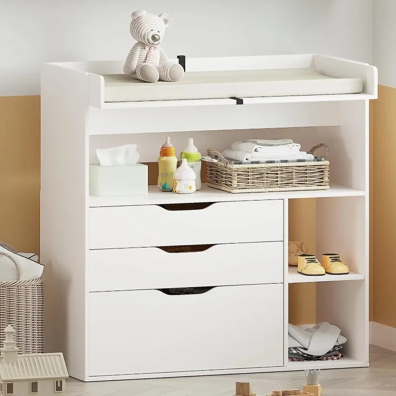 Baby Nursery Drawers - Meja ganti bayi minimalis modern dari