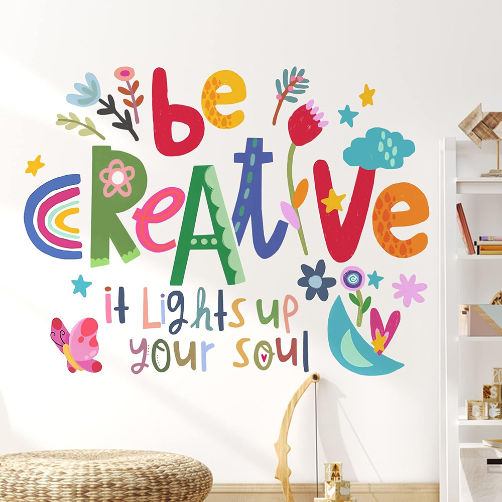 Baby Nursery Quotes - Stiker Dinding Kutipan Inspiratif Kreatif untuk