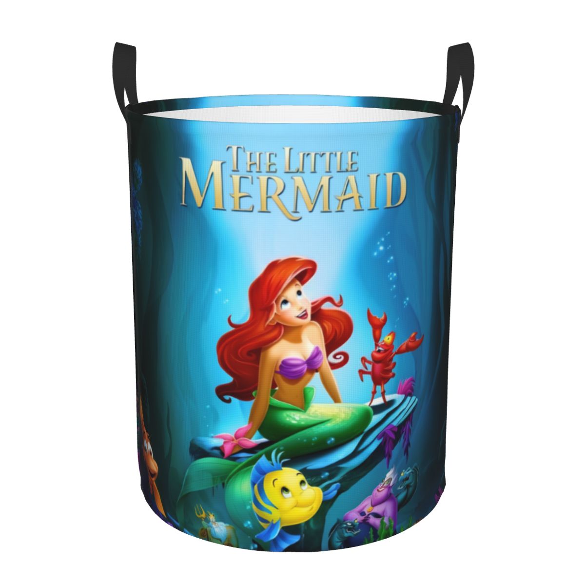 Baby Nursery Laundry Hamper - Anima The Little Mermaid Laundry Basket