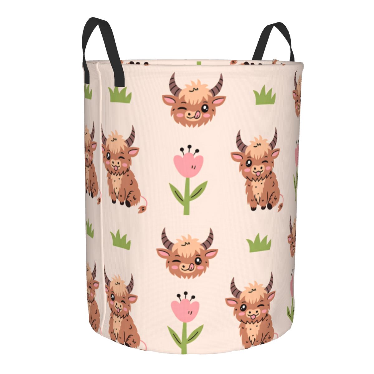 Keranjang Cucian Bayi Sapi Hig - Baby Nursery Laundry Hamper ulasan dan harga
