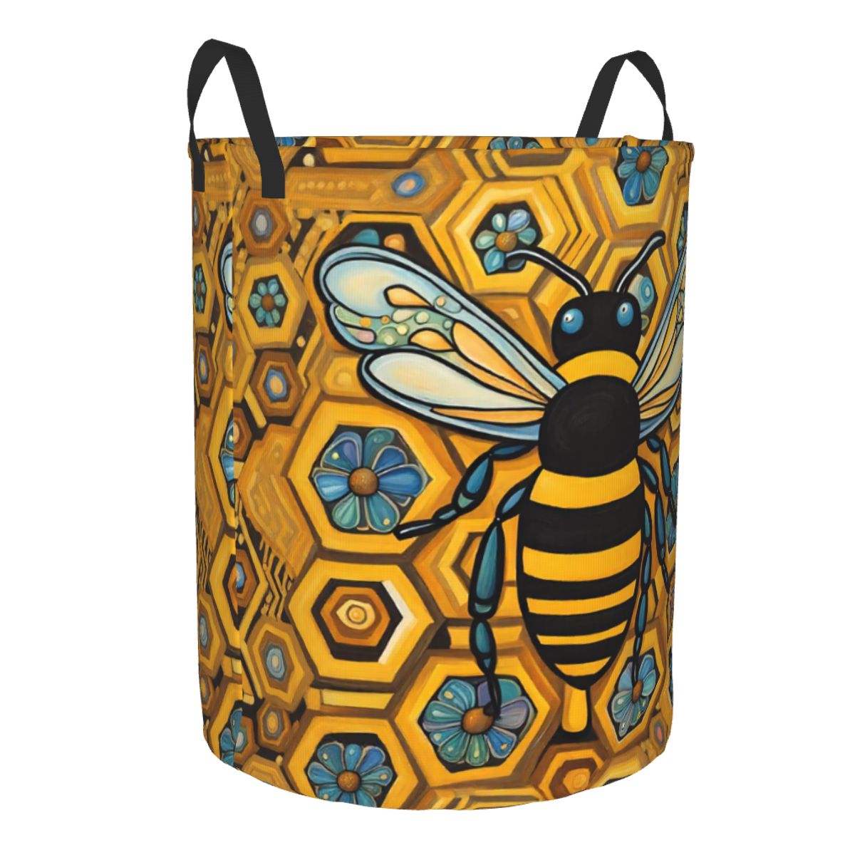 Keranjang Cucian Lipat Motif L - Baby Nursery Laundry Hamper ulasan dan harga