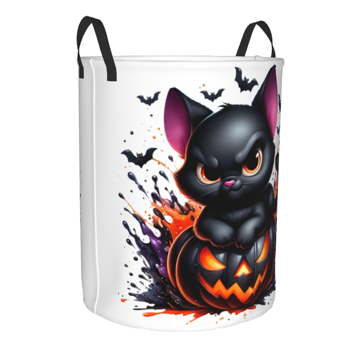 Keranjang Cucian Lipat Hallowe - Baby Nursery Laundry Hamper ulasan dan harga