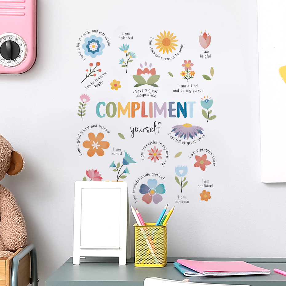 Stiker Dinding Cat Air Kutipan - Baby Nursery Quotes ulasan dan harga