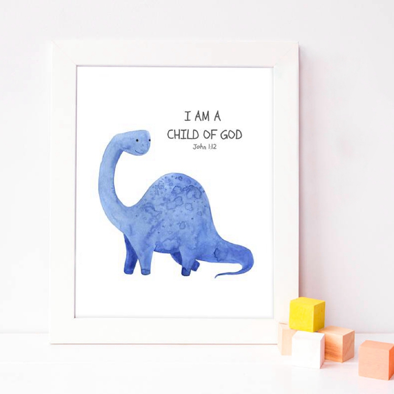 Anak Ayat Alkitab Kutipan Ceta - Baby Nursery Quotes ulasan dan harga