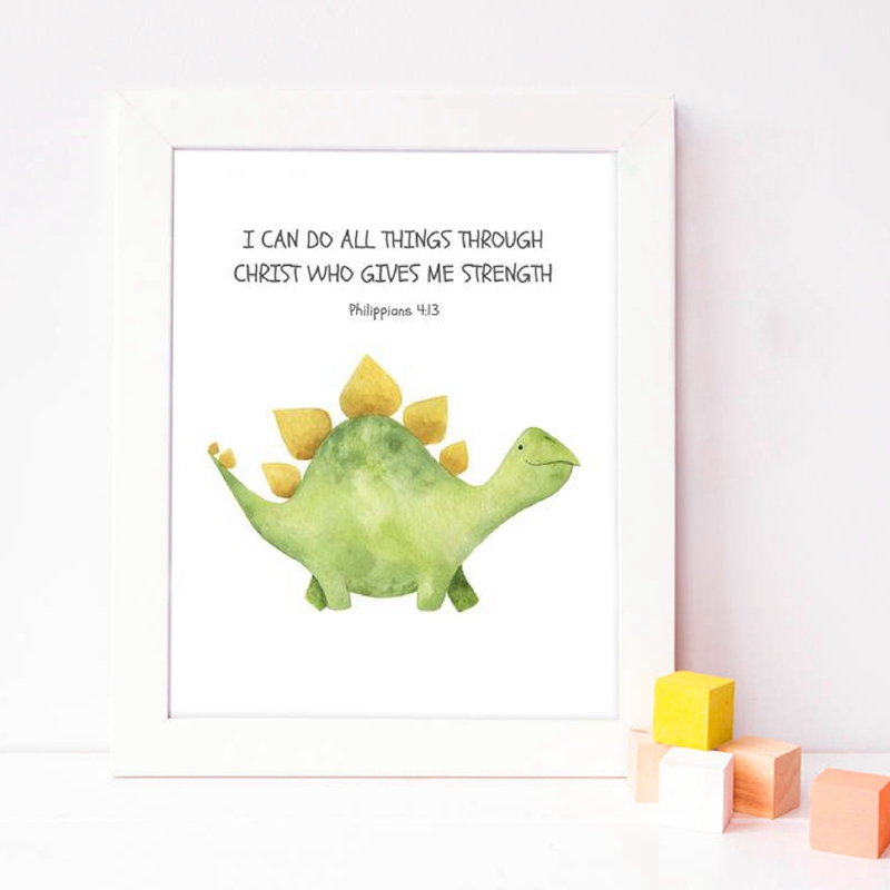Anak Ayat Alkitab Kutipan Ceta - Baby Nursery Quotes ulasan dan harga