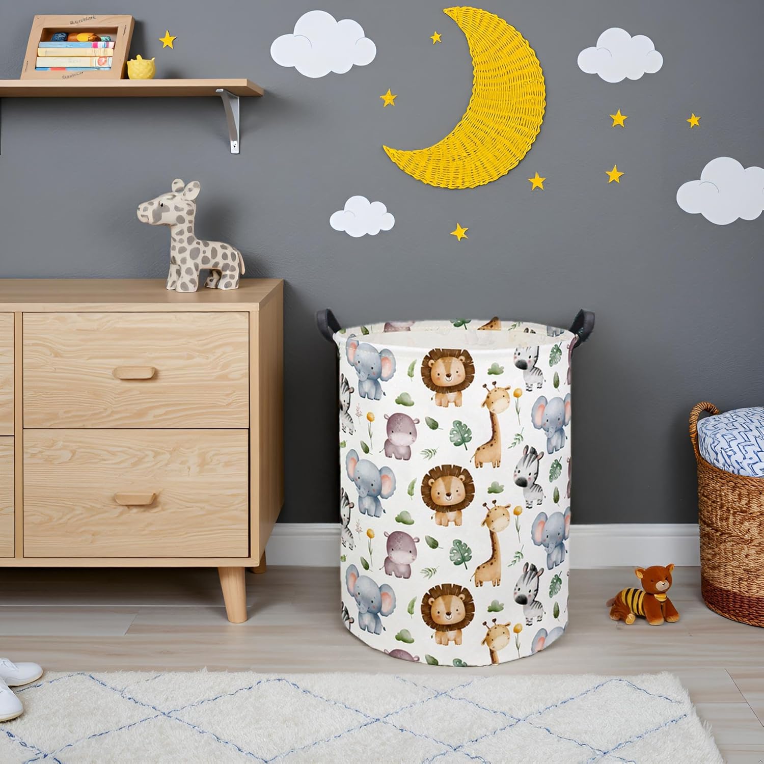 Keranjang Cucian Bayi Keranjan - Baby Nursery Laundry Hamper ulasan dan harga