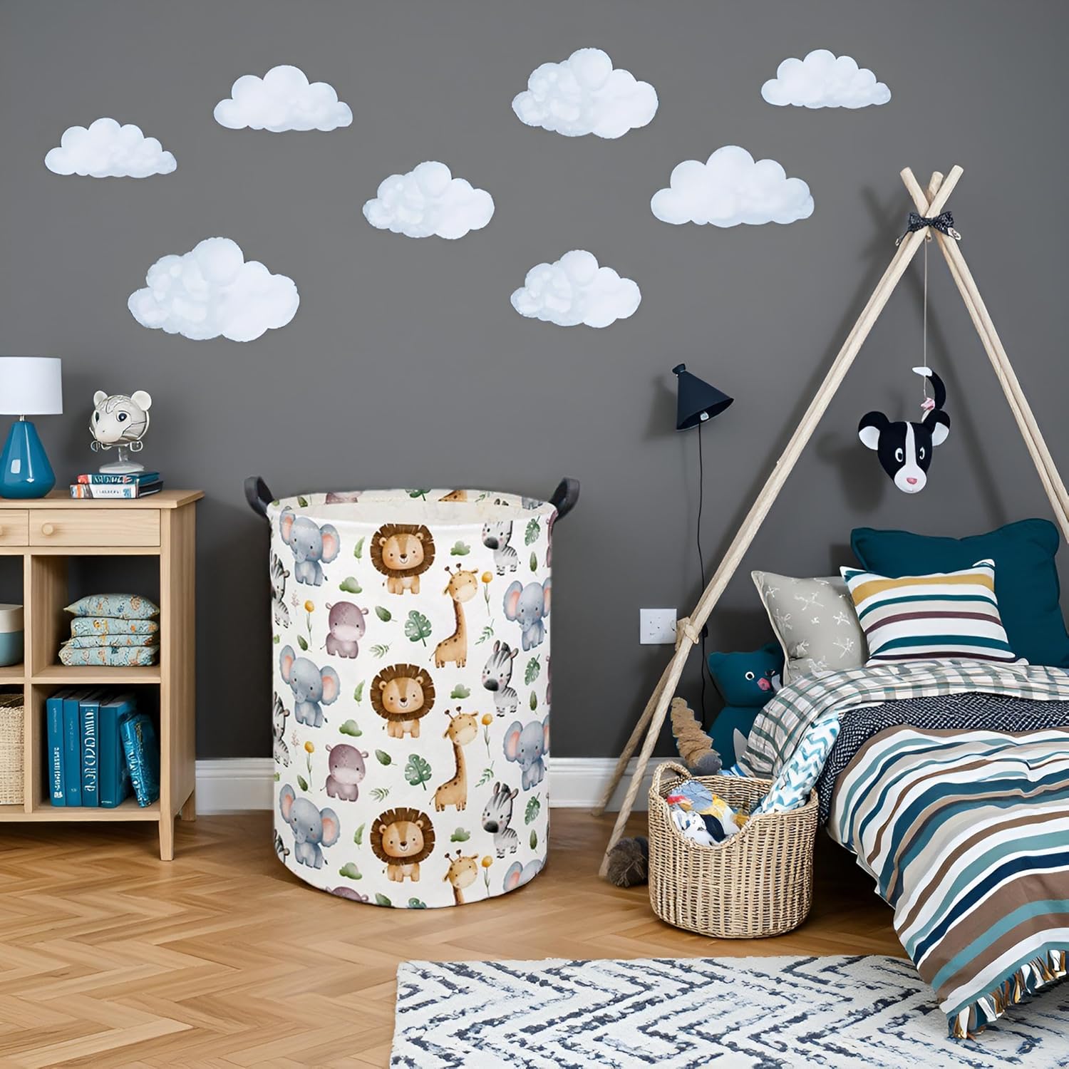 Keranjang Cucian Bayi Keranjan - Baby Nursery Laundry Hamper ulasan dan harga
