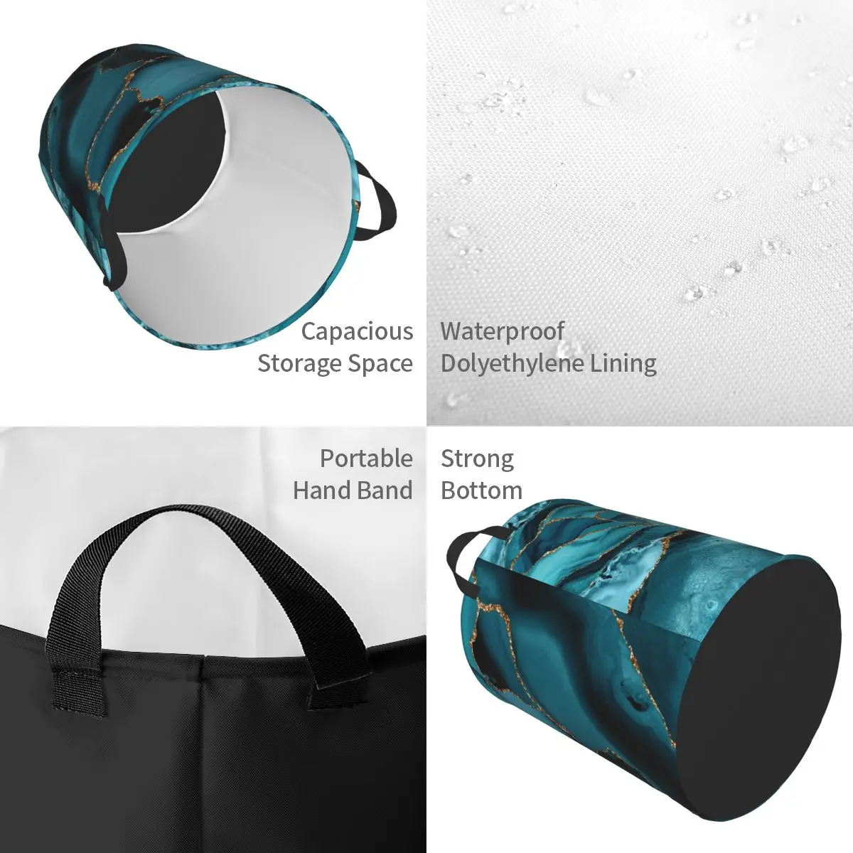 Keranjang Cucian Gelombang Pem - Baby Nursery Laundry Hamper ulasan dan harga