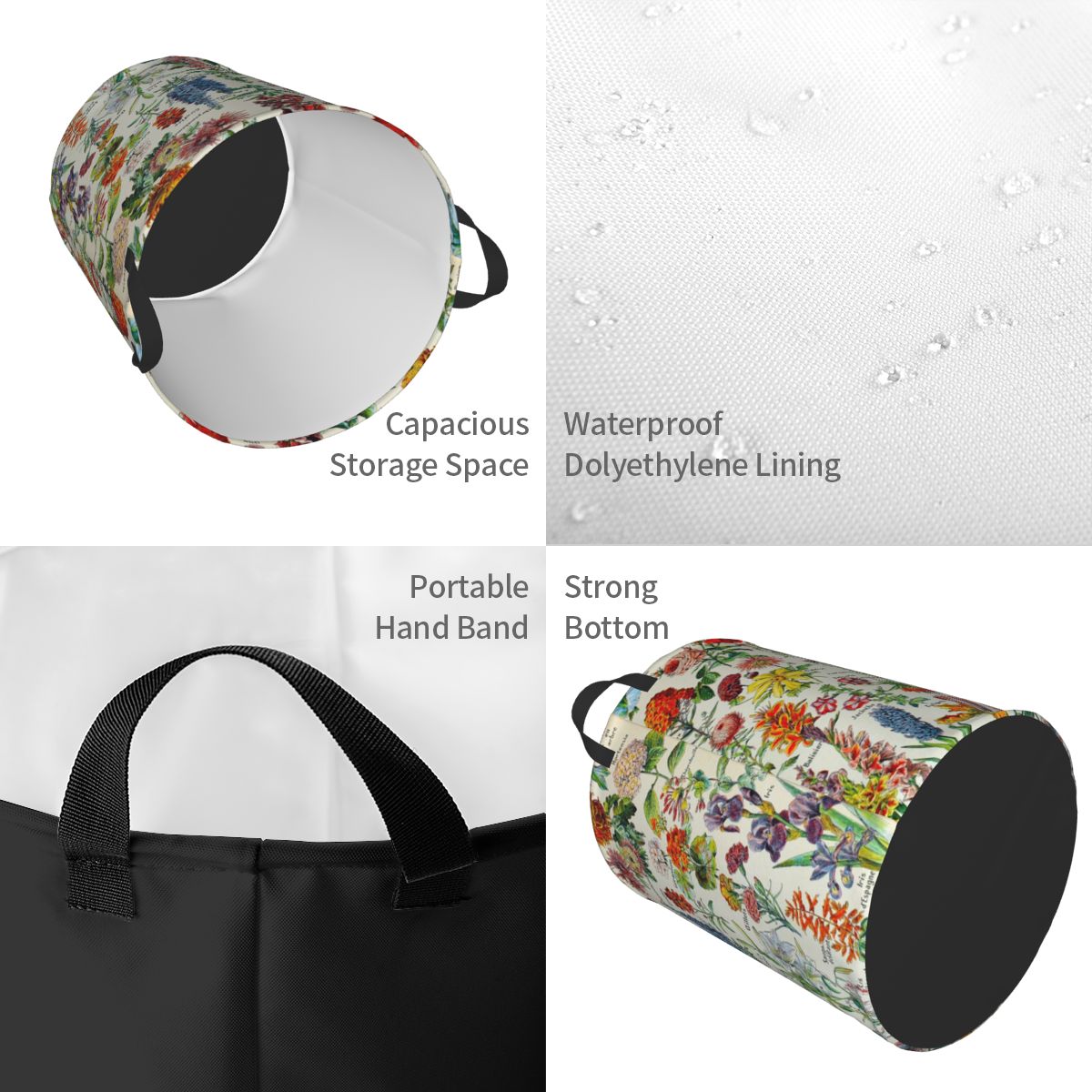 Keranjang cucian kustom Adolph - Baby Nursery Laundry Hamper ulasan dan harga