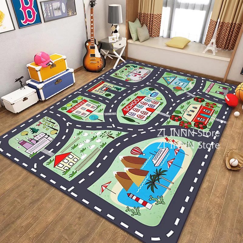 Karpet Flanel Tebal Ruang Tamu - Baby Nursery Rug ulasan dan harga