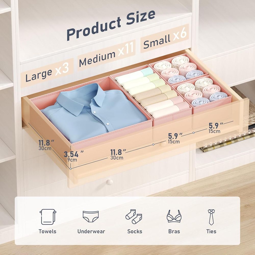 Organizer Pakaian 20 Paket - O - Baby Nursery Drawers ulasan dan harga