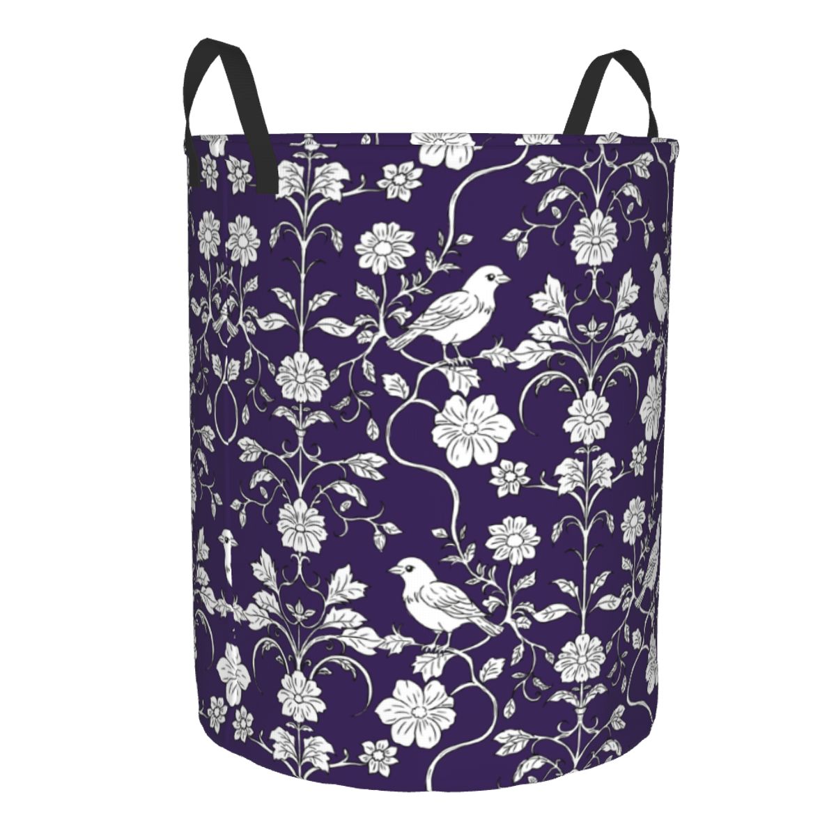 Keranjang Cucian Motif Burung  - Baby Nursery Laundry Hamper ulasan dan harga