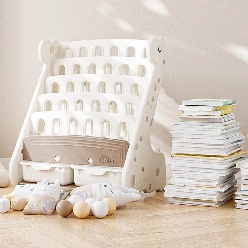 Rak Buku Plastik Anak dengan P - Baby Nursery Bookshelf ulasan dan harga