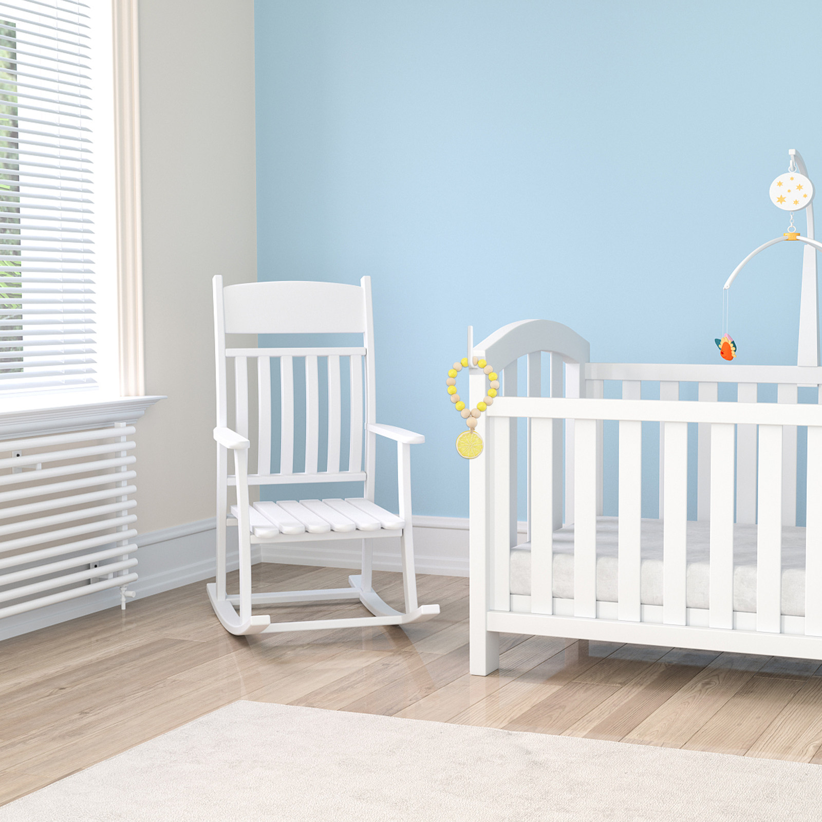 1 Buah Liontin Karangan Bunga  - Baby Nursery Layout ulasan dan harga