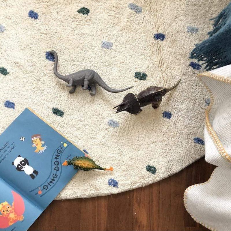 Dot karpet berbulu ruang tamu  - Baby Nursery Rug ulasan dan harga