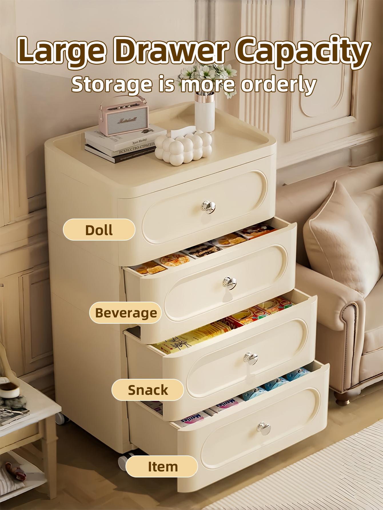 Lemari Penyimpanan Beroda Pers - Baby Nursery Drawers ulasan dan harga