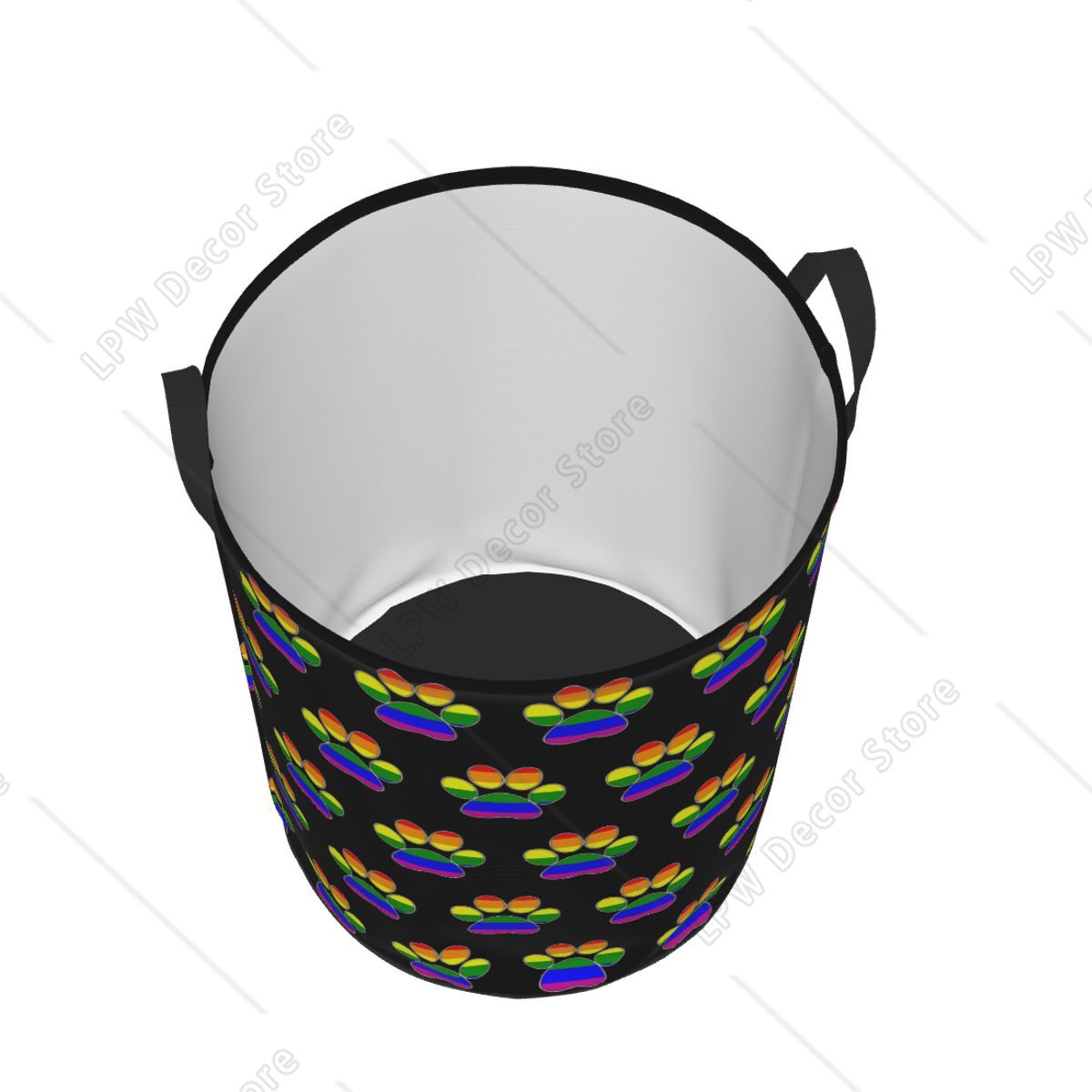 Keranjang Cucian Lipat Motif L - Baby Nursery Laundry Hamper ulasan dan harga