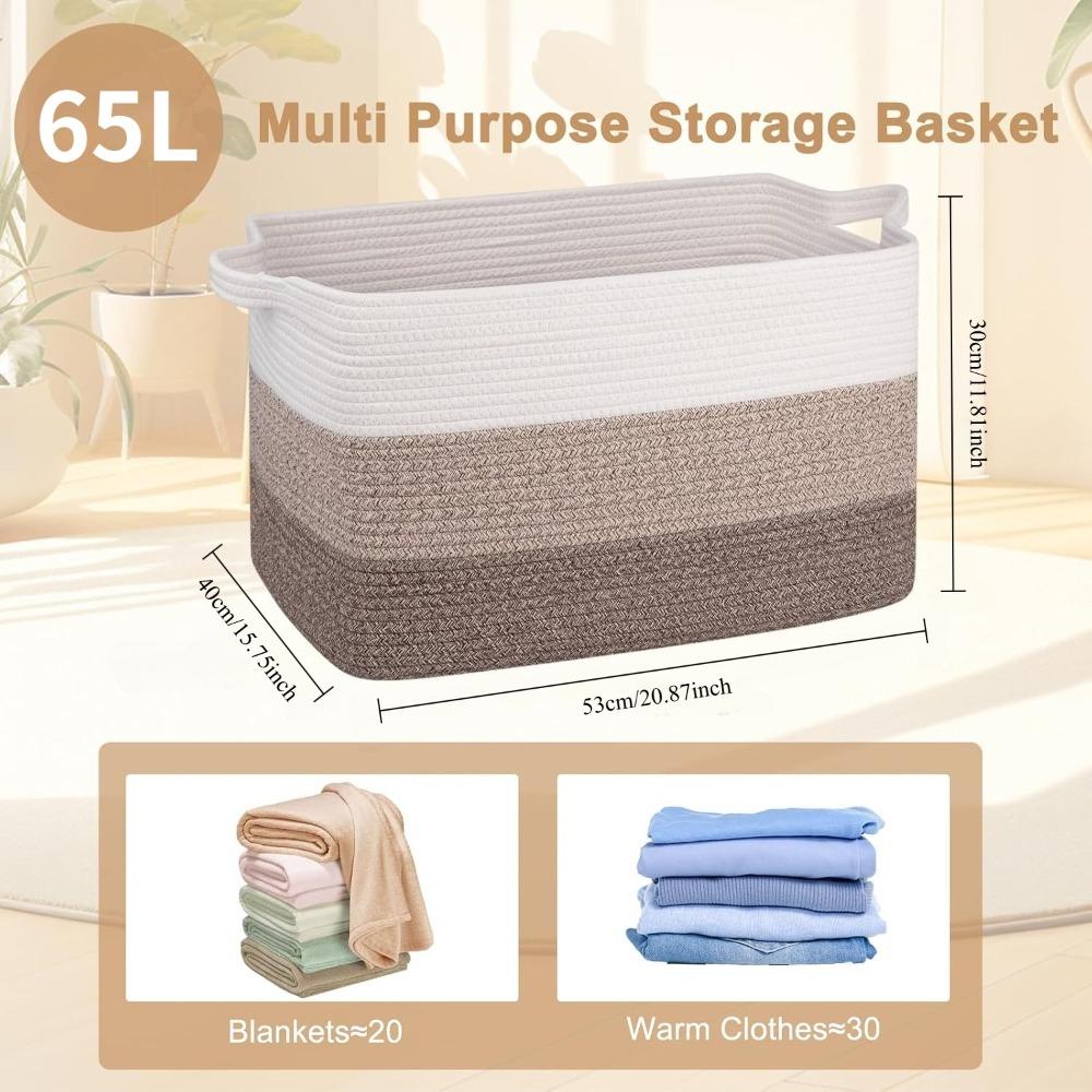 Keranjang Penyimpanan Anyaman  - Baby Nursery Laundry Hamper ulasan dan harga