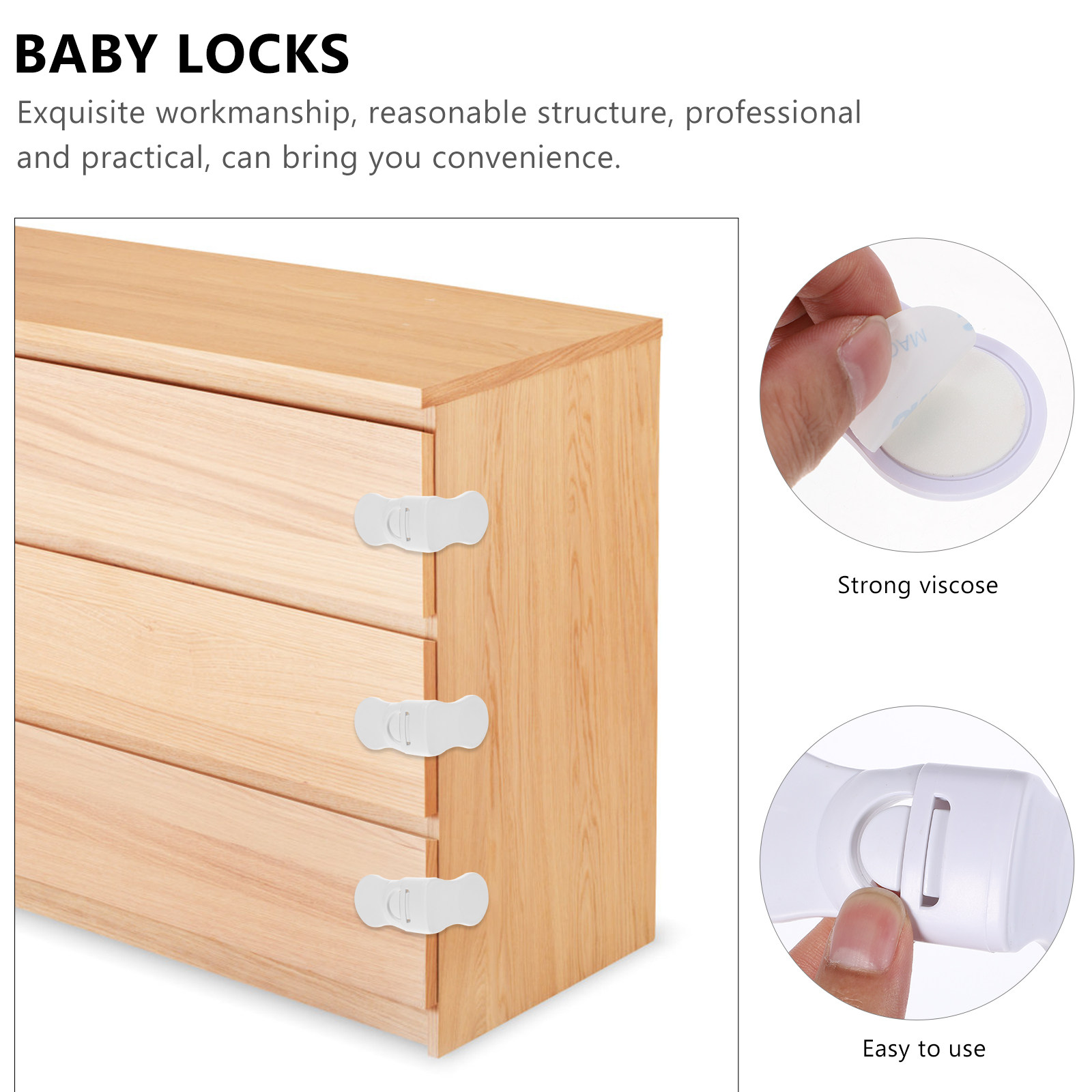 6 Buah Kunci Pengaman Bayi unt - Baby Nursery Drawers ulasan dan harga